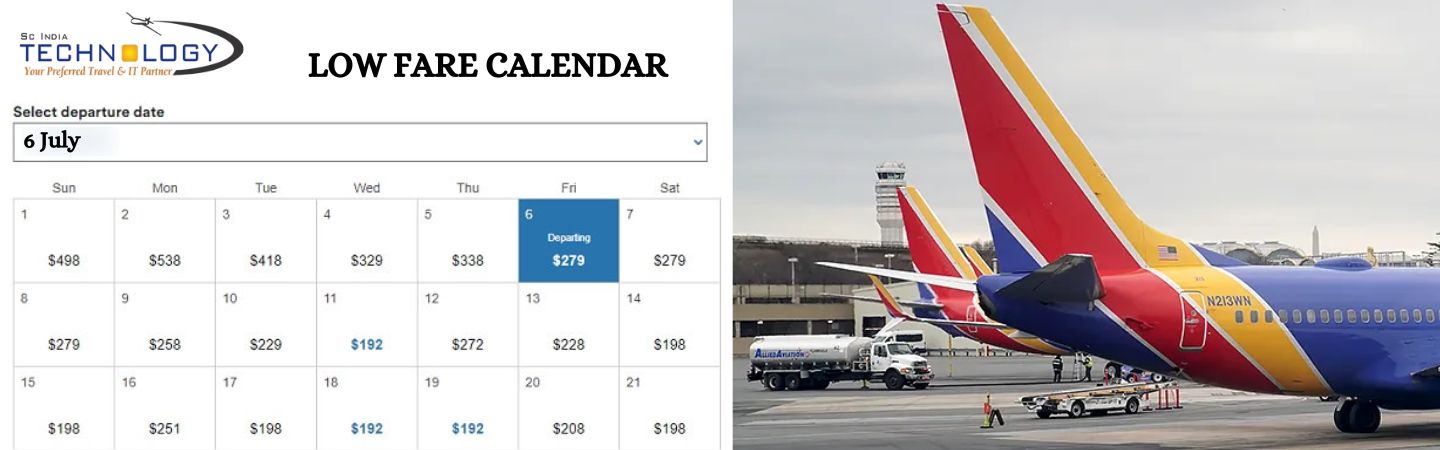 LOW FARE CALENDAR